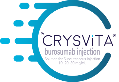 CRYSVITA logo